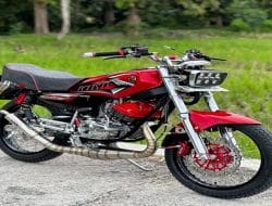 Transformasi Yamaha RX-King dengan Mesin 4-Tak: Modifikasi Unik Seharga Rp 60 Juta