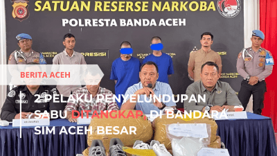 Ket foto: Dua Pelaku Sabu (Sumber foto: Instagram/berita_aceh)
