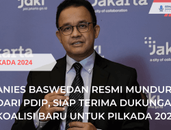 Anies Baswedan Resmi Mundur dari PDIP