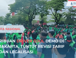Driver Ojol Demo di Jakarta, Tuntut Revisi Tarif dan Legalisasi