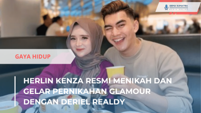 Herlin Kenza dan Deriel Realdy Gelar Pernikahan Glamour