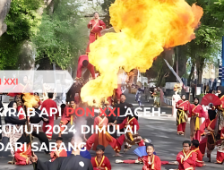 Kirab Api PON XXI Aceh-Sumut 2024 Dimulai dari Sabang