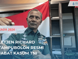 Letjen Richard Tampubolon Resmi Jabat Kasum TNI