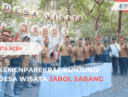 Kemenparekraf Kunjungi Desa Wisata Jaboi, Sabang