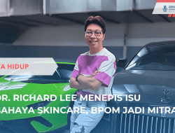 Dr. Richard Lee Menepis Isu Bahaya Skincare, BPOM Jadi Mitra