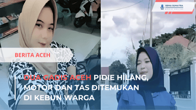 Ket foto: Dua Gadis Aceh (Sumber Foto: Instagram/kabaraceh_news)