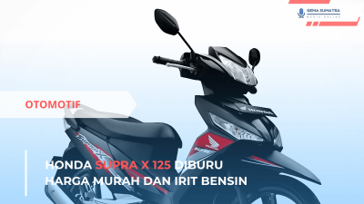 Honda Supra X 125 Diburu, Harga Murah dan Irit Bensin