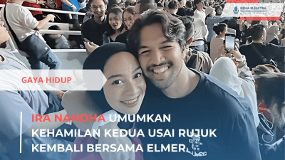 Ket foto: Ira Nandha dan Elmer (Sumber Foto: Pinterest/Popmama.com)