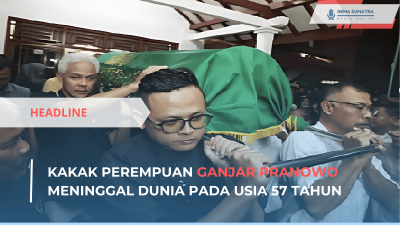 Ket foto: Kakak Ganjar Meninggal Dunia (Sumber Foto: Instagram/ganjar_pranowo)