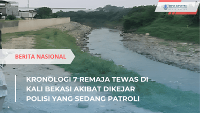 Kronologi 7 Remaja Tewas di Kali Bekasi