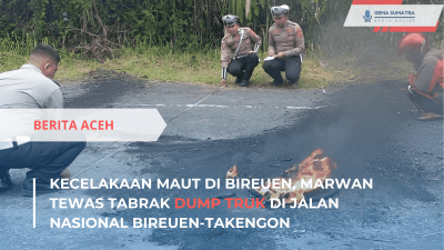 Ket foto: Kecelakaan di Bireun (Sumber Foto: Instagram/berita_aceh)