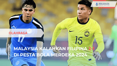 Ket foto: Malaysia vs Filipina (Sumber foto: Instagram/famalaysia)