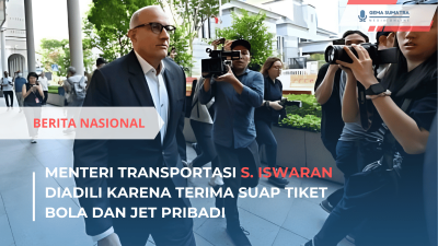 Ket foto: Menteri Transportasi S. Iswaran (Sumber Foto: Instagram/kabaraceh)