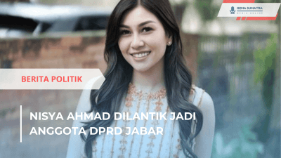 Nisya Ahmad Dilantik Jadi Anggota DPRD Jabar