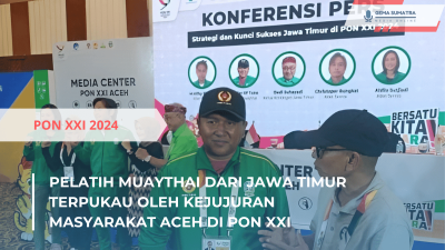 Pelatih Muaythai Terpukau oleh Kejujuran Masyarakat Aceh