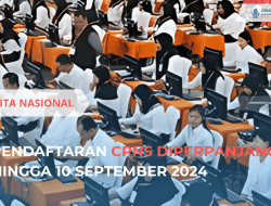 Pendaftaran CPNS Diperpanjang Hingga 10 September 2024