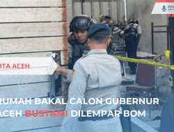 Rumah Bacagub Aceh Bustami Dilempar Bom