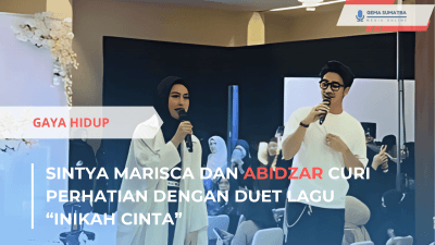 Ket foto: Sintya Marisca dan Abidzar (Sumber foto: Instagram/sintyamarisca)