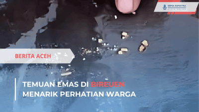 Temuan Emas di Bireuen Menarik Perhatian Warga