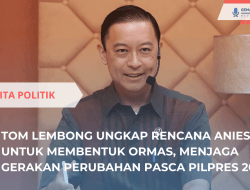 Tom Lembong Ungkap Rencana Anies Bentuk Ormas