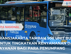 TransJakarta Tambah 500 Bus untuk Kenyamanan Penumpang