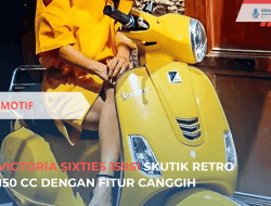 Victoria Sixties 150Si, Skutik Retro 150 cc dengan Fitur Canggih