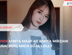 Vior Minta Maaf ke Nikita Mirzani Usai Bercanda Soal Lolly