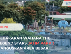 Kebakaran Wahana The Legend Stars di Jatim Park 3
