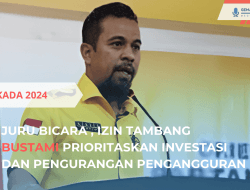 Izin Tambang Bustami Prioritaskan Investasi dan Pengangguran