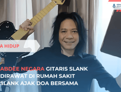 Abdee Negara Dirawat di Rumah Sakit, Slank Ajak Doa Bersama