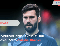 Liverpool Tanpa Alisson Becker, 7 Laga Berlangsung Sulit