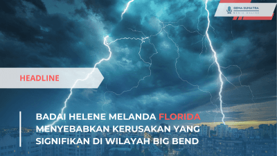 Ket foto: Badai Helene di Florida, Ilustrasi/Gemasumatra