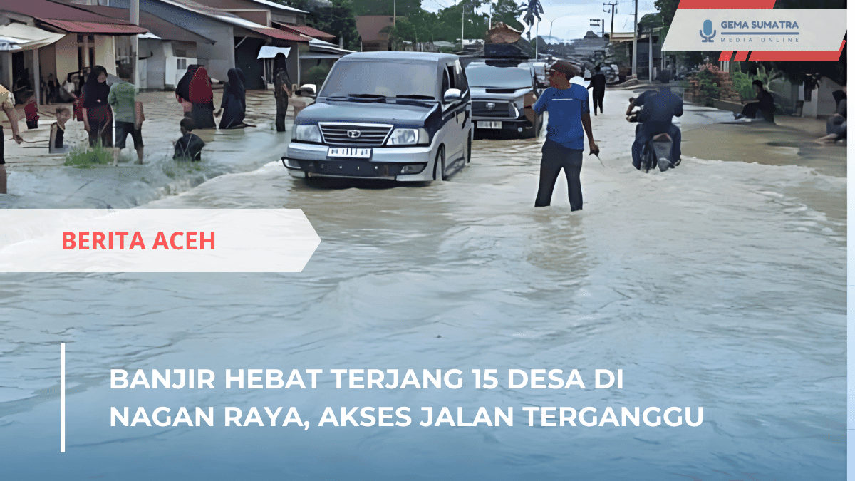 Ket foto: Banjir di Nagan Raya (Sumber Foto: Instagram/acehreal__)