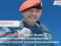 Budi Gunawan Dilantik Jadi Menko Polkam