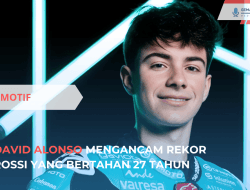 David Alonso Mengancam Rekor Rossi yang Bertahan 27 Tahun