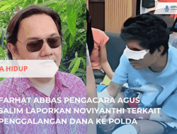 Agus Salim Laporkan Penggalangan Dana Noviyanthi ke Polda