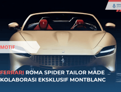 Ferrari Roma Spider Tailor Made Kolaborasi Eksklusif Montblanc