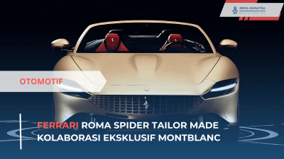 Ket foto: Ferrari Roma Spider (Sumber Foto: Pinterest/sᴜᴘᴇʀᴠᴇʟᴏᴄᴇ)