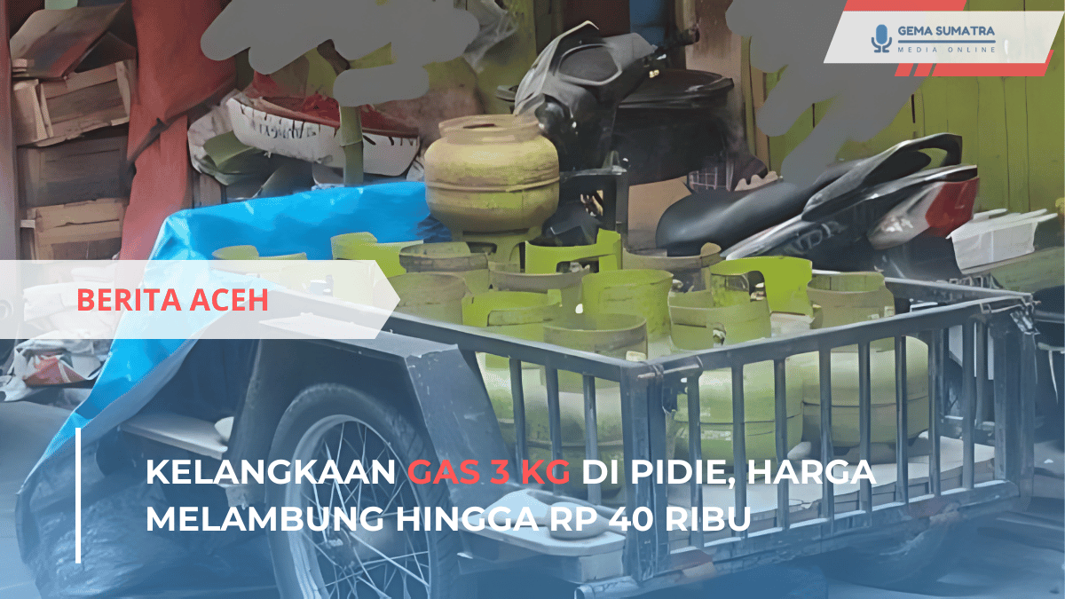 Ket foto: Gas 3 Kg di Pidie (Sumber Foto: Instagram/kabaraceh_news)