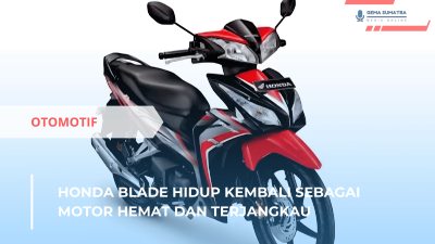 Honda Blade Hidup Kembali Sebagai Motor Hemat dan Terjangkau