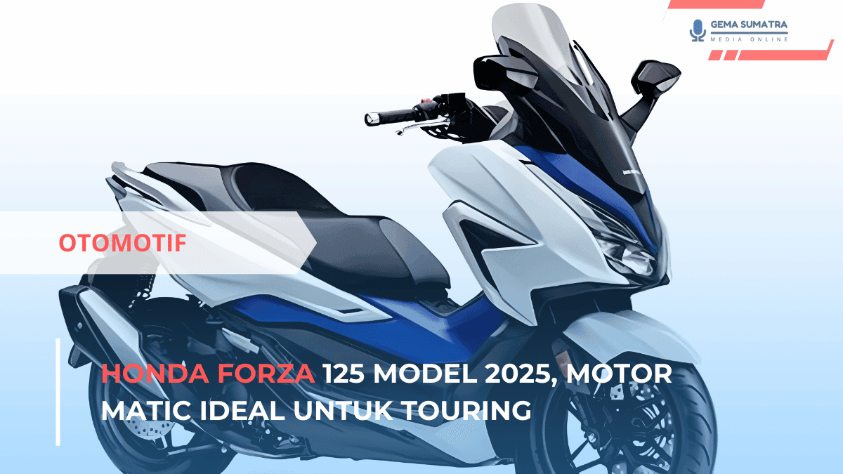 Ket foto: Honda Forza (Sumber Foto: Pinterest/MotoTech India)