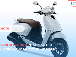 Honda Giorno 2024, Skuter Klasik dengan Fitur Modern