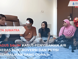 Donasi Agus Salim, Kontroversi dan Petisi Kembalikan Uang