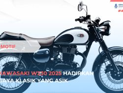 Kawasaki W230 2025 Hadirkan Gaya Klasik yang Asik