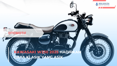 Kawasaki W230 2025 Hadirkan Gaya Klasik yang Asik