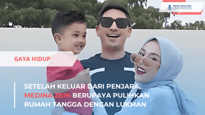 Ket foto: Keluarga Medina Zein (Sumber Foto: Instagram/medinazein)