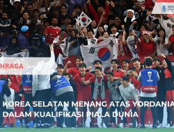 Korea Selatan Menang atas Yordania dalam Kualifikasi Piala Dunia