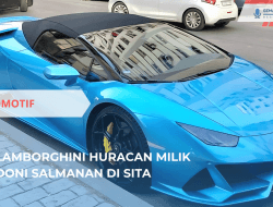 Penyitaan supercar Lamborghini Huracan Doni Salmanan