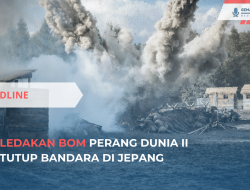 Ledakan Bom Perang Dunia II Tutup Bandara di Jepang