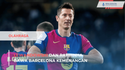 Lewandowski dan Raphinha Bawa Barcelona Kemenangan